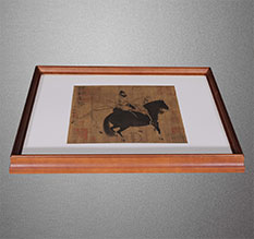 思明书画装裱配框服务案例